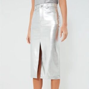 STAUD oaklyn midi skirt, size 10